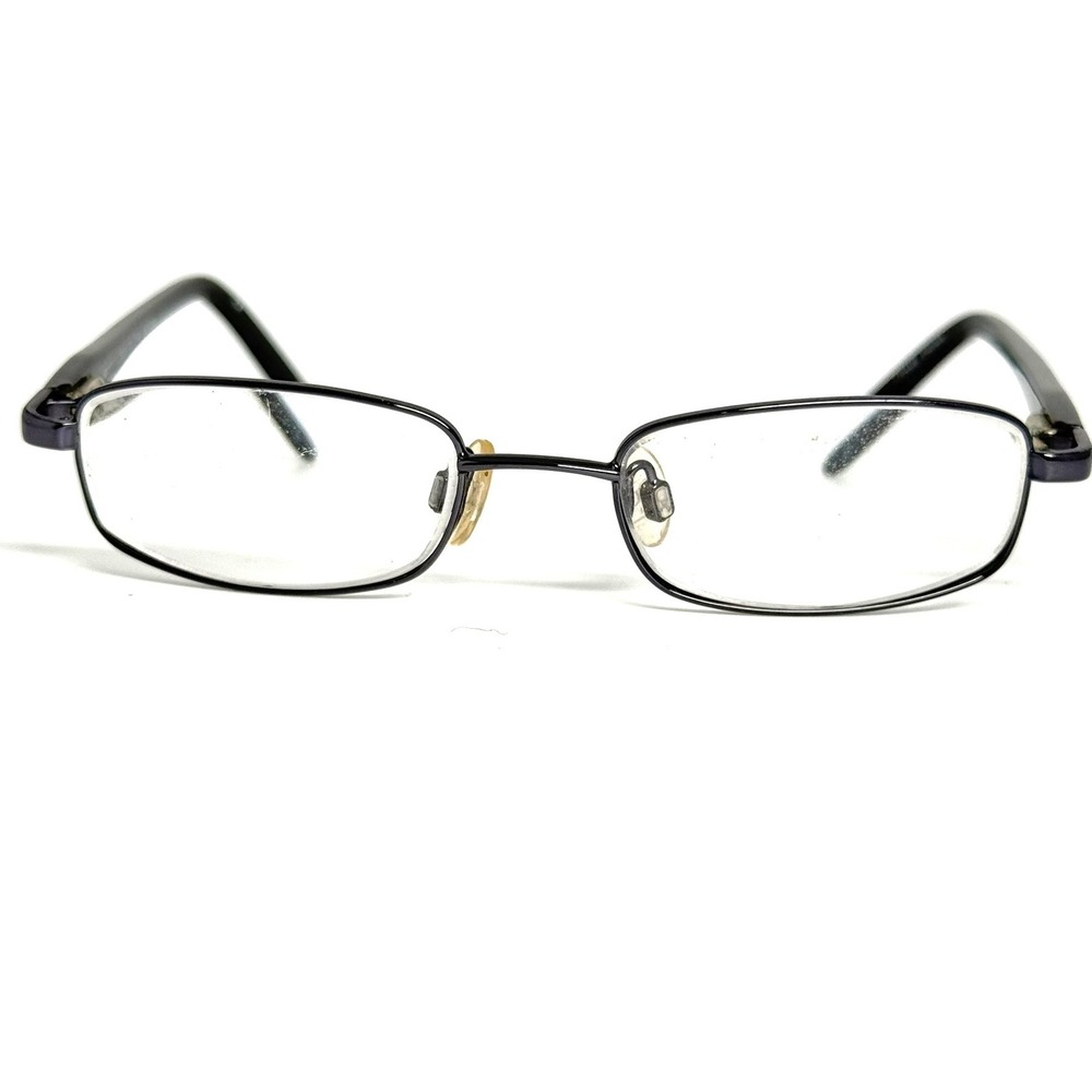 Ocean Pacific OP 808 Blue Gunmetal Camo Rectangle Eyeglass Frames 46-17-130